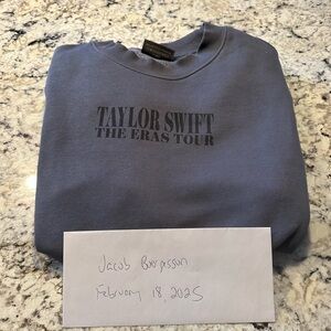 Eras Tour Blue Crewneck